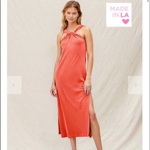 Sundry KEYHOLE MIDI DRESS🥰